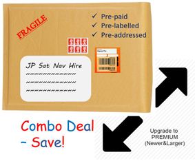 COMBO DEAL - Pre-Paid Return Jiffy Bag & Premium Unit [SAVE £2.00]
